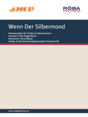 cover image of Wenn Der Silbermond